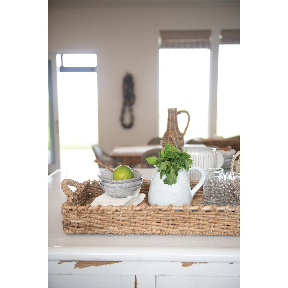 Wicker Tray 30-1/2"L x 13"W x 6"H