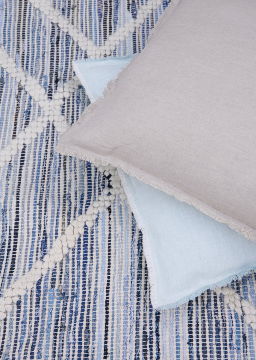 Beige Soft Linen Pillow 26 X 26